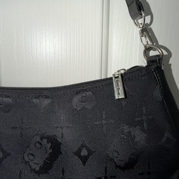 Vintage 2004 Betty Boop Shoulder Bag Purse Y2K Retro Grunge Rare 2000s Black - Picture 6 of 10